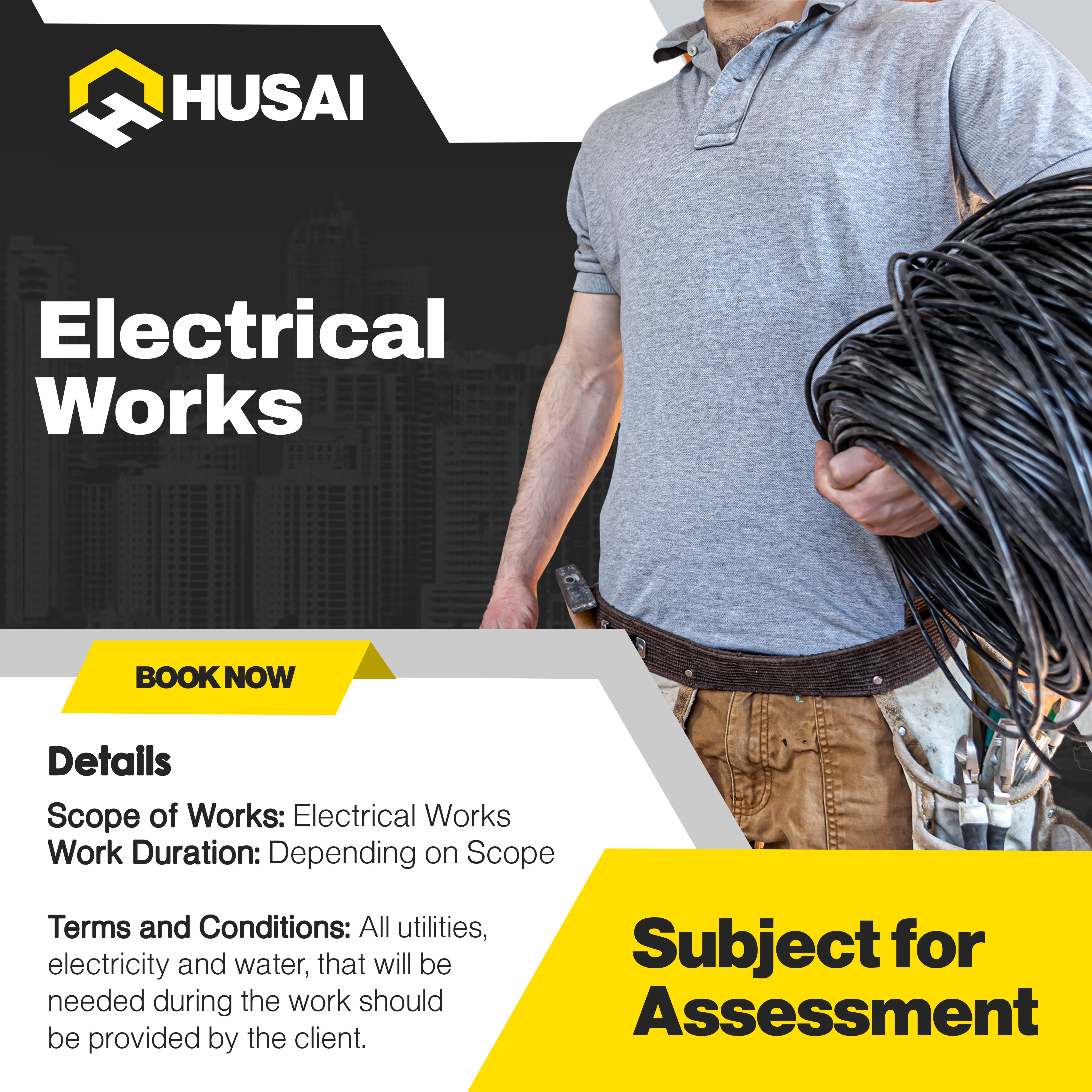 Electrical Works (FREE QUOTE)